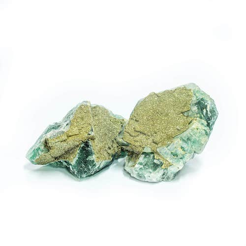 Fluorite and pyrite Morocco collector specimen